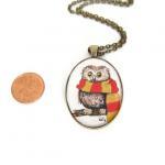 Owl Jewelry, Harry Potter Necklace, Harry Potter..